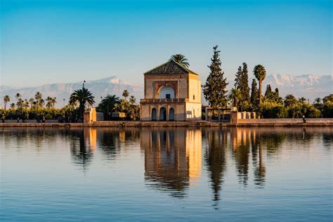 marrakech city gardens.